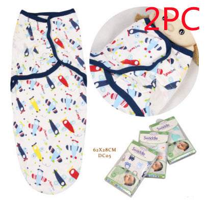 Breathable Cotton Baby Towel – Secure Swaddle Wrap